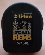 REMS 14,4 V  1,3 Ah - Li-Ion  571540